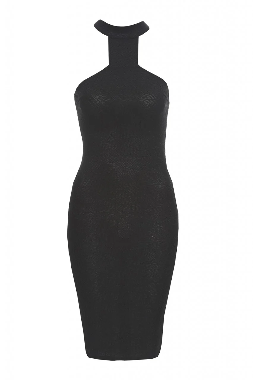 T-Bar Lace Midi Dress - Image 4