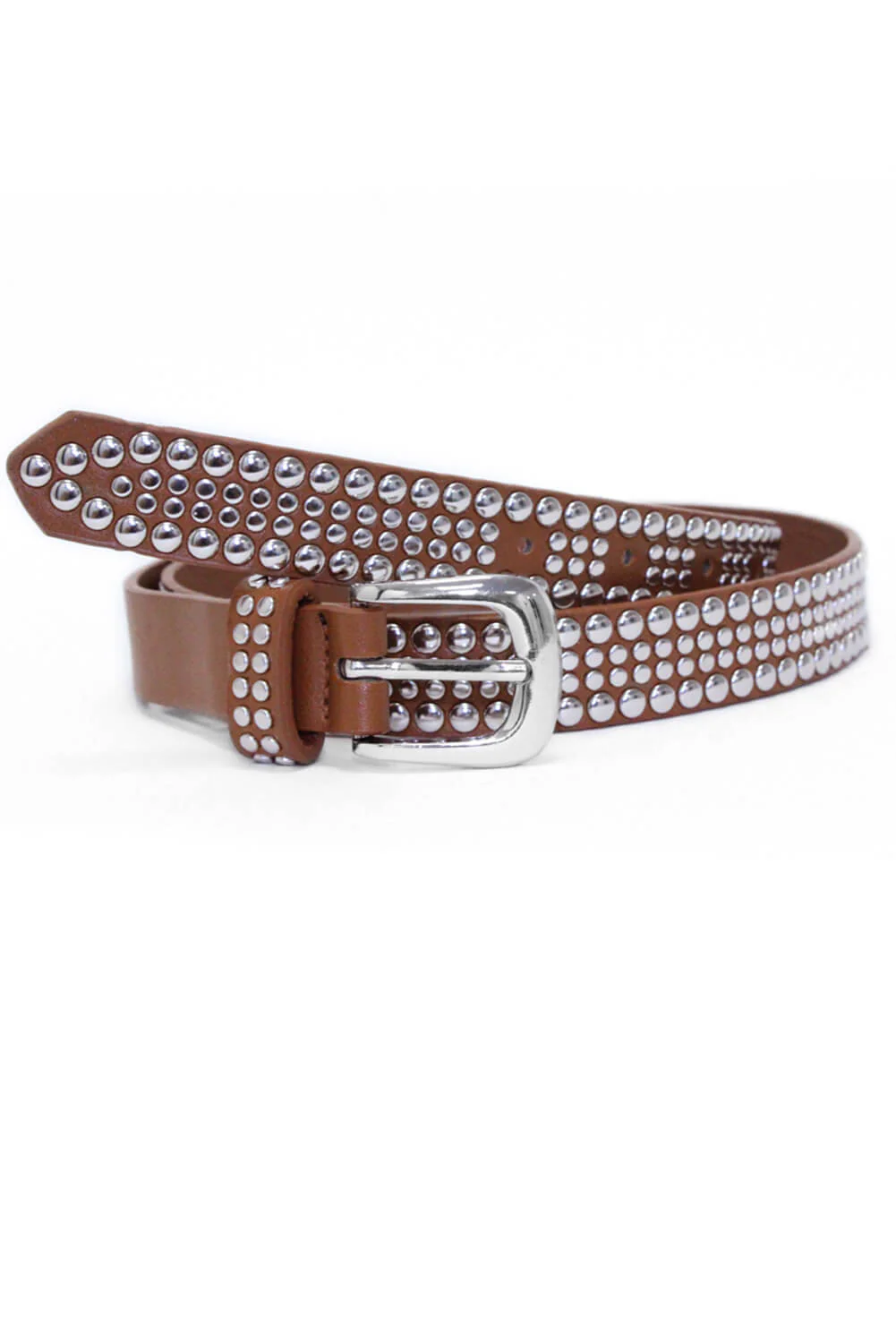 Tan Studded Belt - Image 2