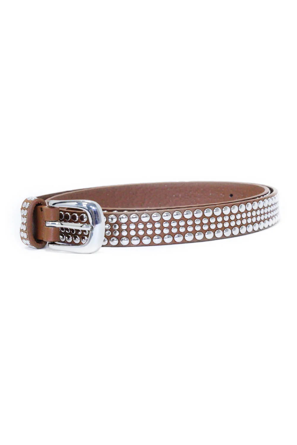 Tan Studded Belt - Image 3