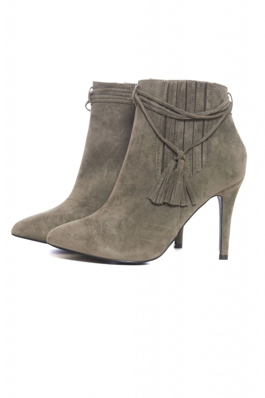 Tassel Detail Ankle Boot