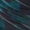Teal And Black Smudge Print Mesh One Shoulder Asymmetric Hem Midi Dress - Image 6
