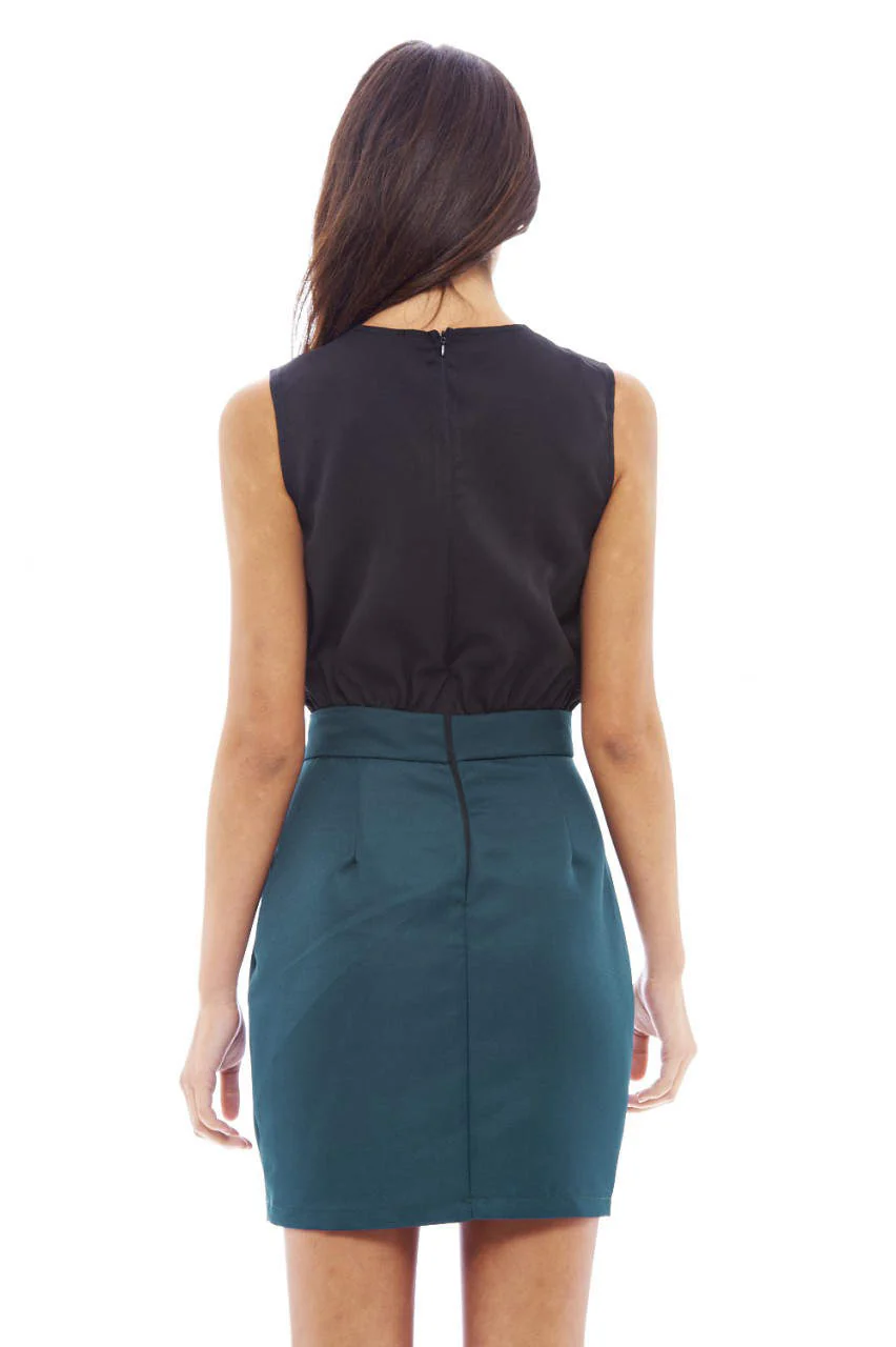 Two Tone Dress - Image 4