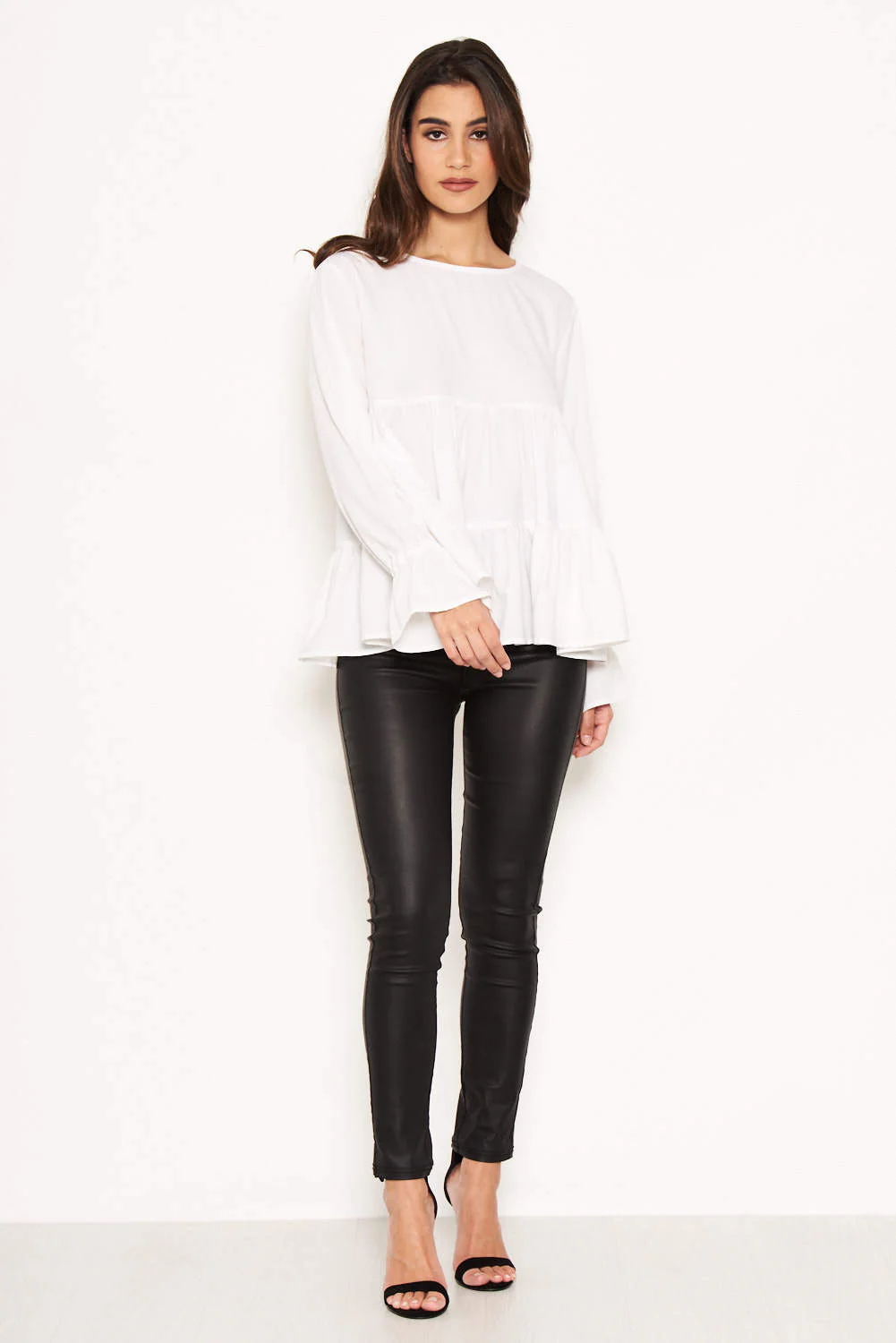 White Tiered Top - Image 2