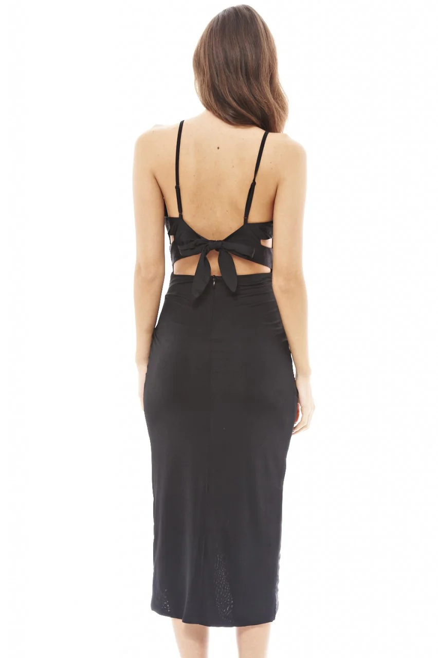 Wrap Around Slinky Dress - Image 4