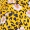 Yellow Animal Print Dress With Floral Detail - Image 7